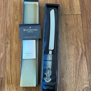 Waterford crystal knife/cake cutter